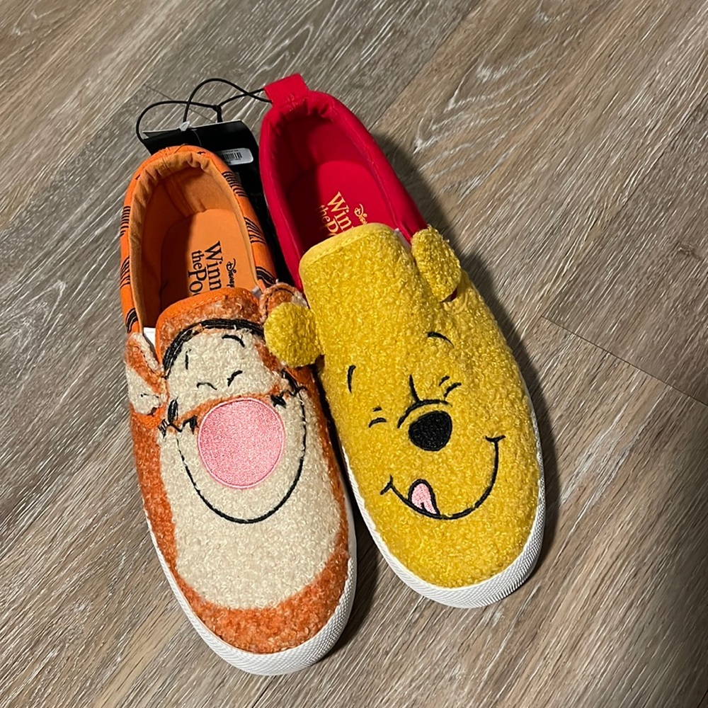 Disney Winnie The Pooh X Tigger Fur Slip On